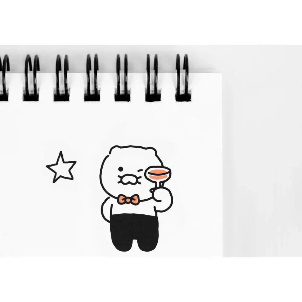 Kakao Friends - Doodle Doodle 2024 Desk Calendar - Image 10