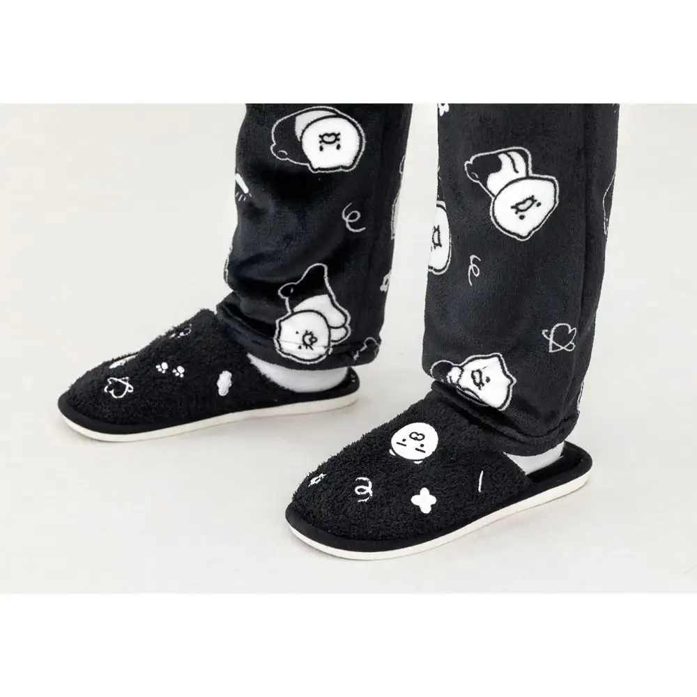 Kakao Friends - Doodle Doodle Ryan & Choonsik Fur Slippers - Image 10