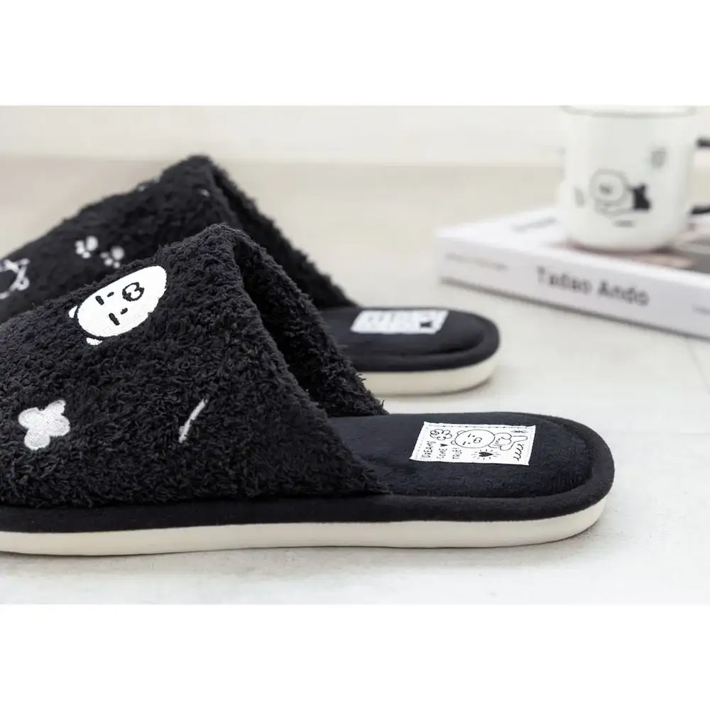 Kakao Friends - Doodle Doodle Ryan & Choonsik Fur Slippers - Image 7