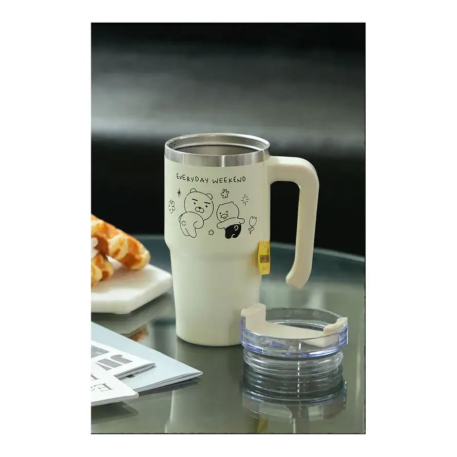 Kakao Friends - Doodle Doodle Ryan & Choonsik Mega Grip Tumbler - Image 7