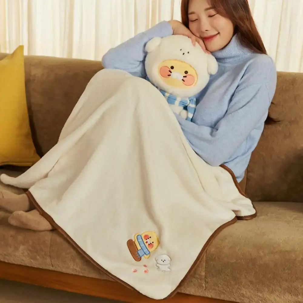Kakao Friends - Floofy Friends Choonsik Doll Blanket - Image 5