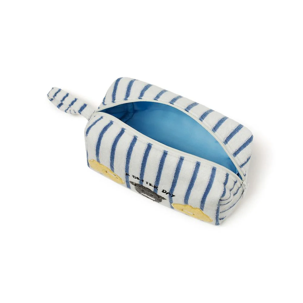 Kakao Friends - FRIENDAY Choonsik 3D Terry Pouch (Blue) - Image 8