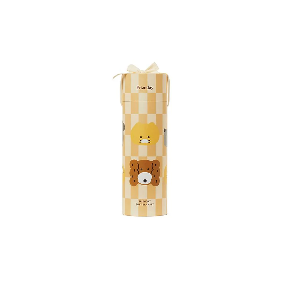 Kakao Friends - FRIENDAY Choonsik Gift Pack Knee Blanket (Beige) - Image 9