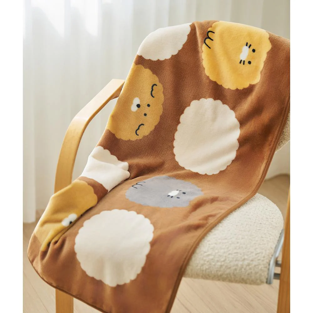 Kakao Friends - FRIENDAY Choonsik Gift Pack Knee Blanket (Brown) - Image 5