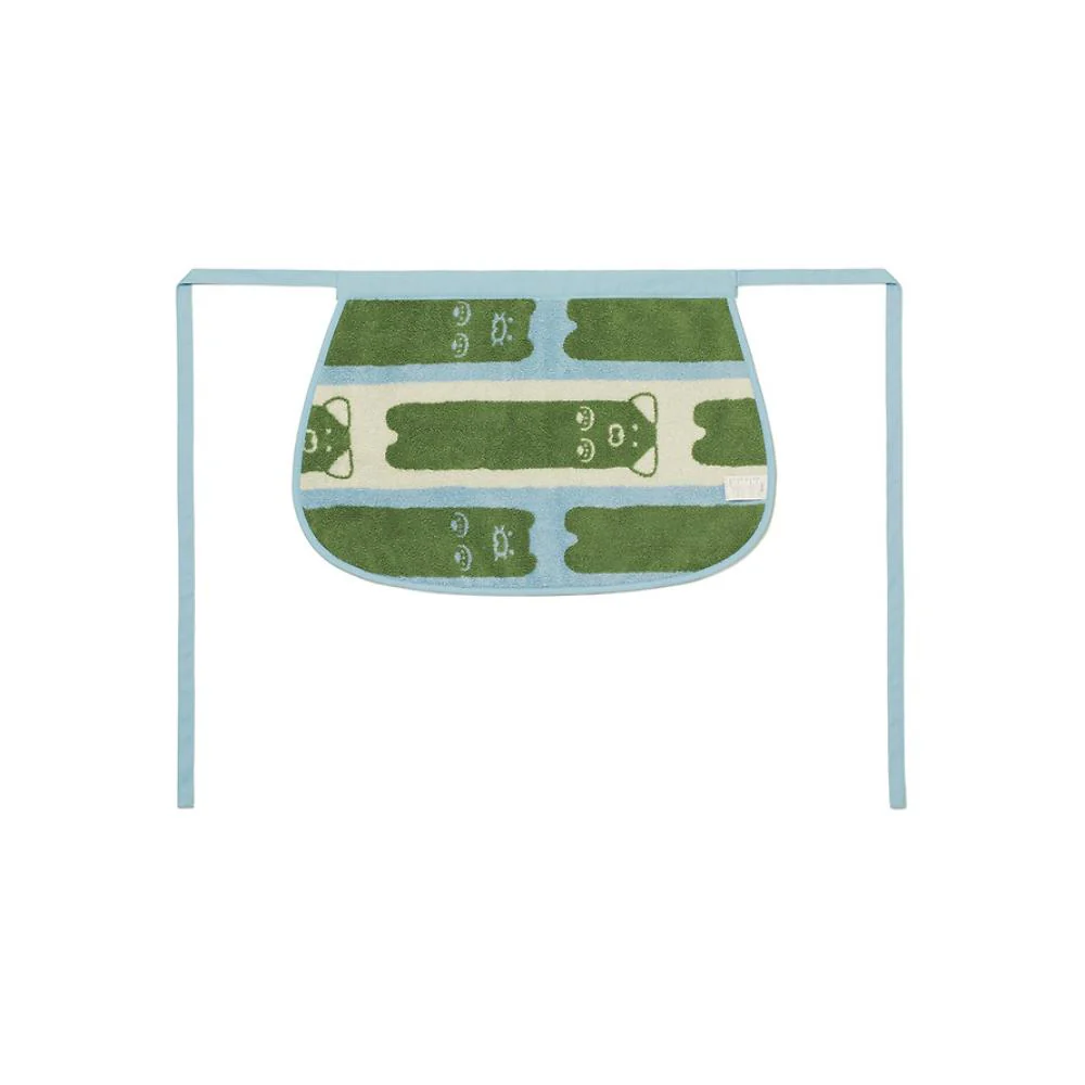 Kakao Friends - FRIENDAY Choonsik Terry Apron (Green & Blue) - Image 8