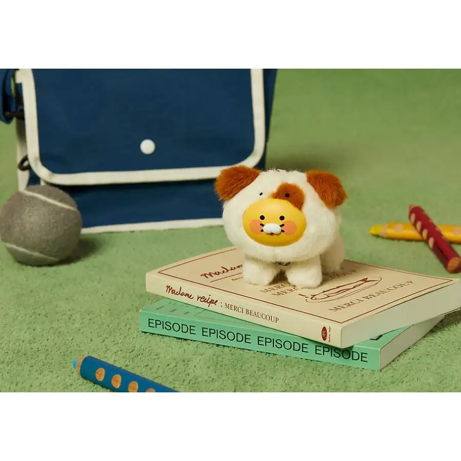 Kakao Friends - FRIENDZOO Choonsik Spotted Puppy Doll Figure Keyring - Image 4