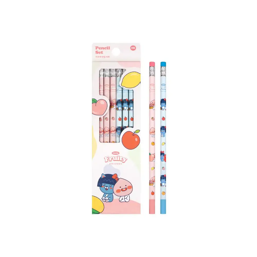 Kakao Friends - Fruity Friends Eraser Pencil Set - Image 7