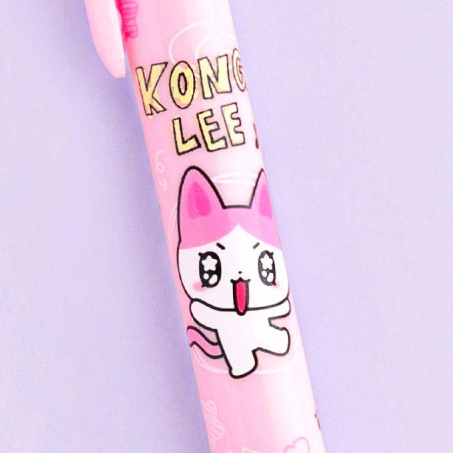 Kakao Friends - GOLGOLZ 3-Color Ballpoint Pen (Kong Lee) - Image 3