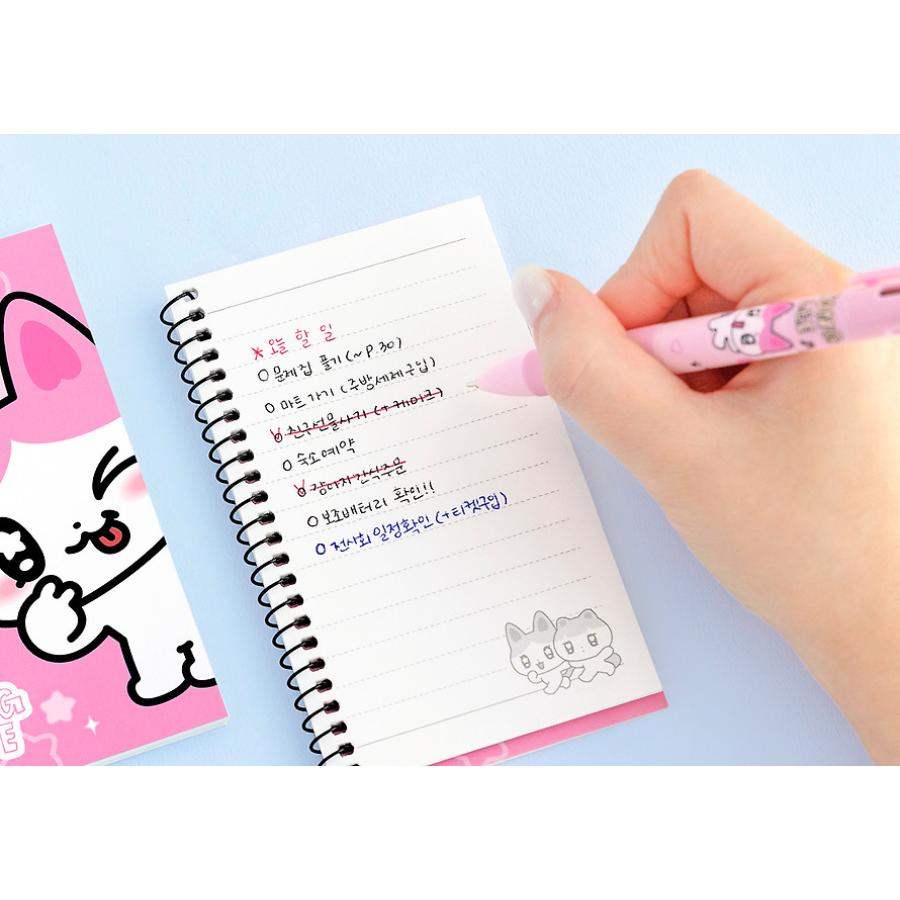 Kakao Friends - GOLGOLZ 3-Color Ballpoint Pen (Kong Lee) - Image 4
