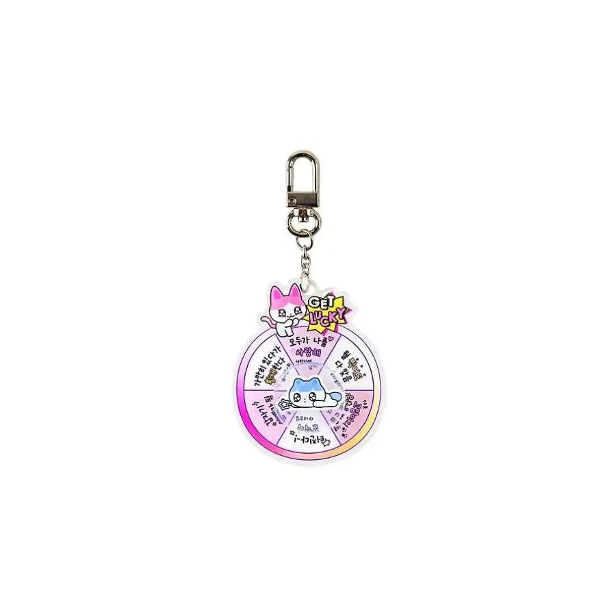 Kakao Friends - GOLGOLZ Acrylic Roulette Keyring - Image 11
