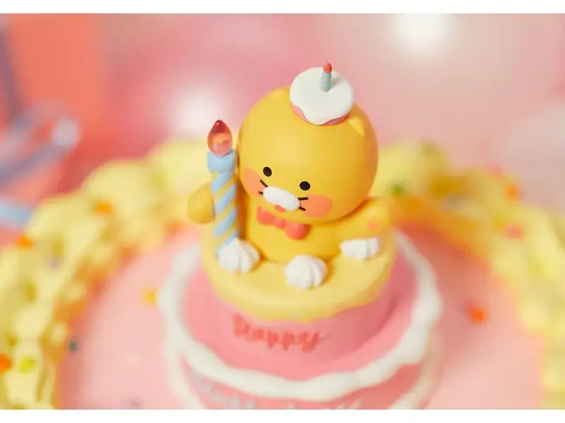 Kakao Friends - HBD Choonsik 2-Tier Cake Figure - Image 2
