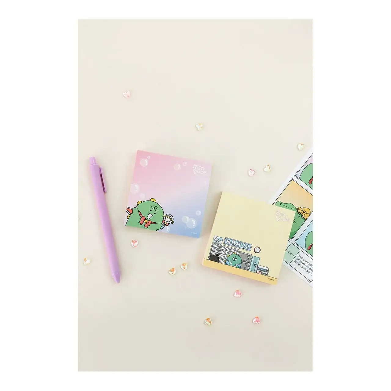 Kakao Friends - It's Jordy Square Memopad - Image 2
