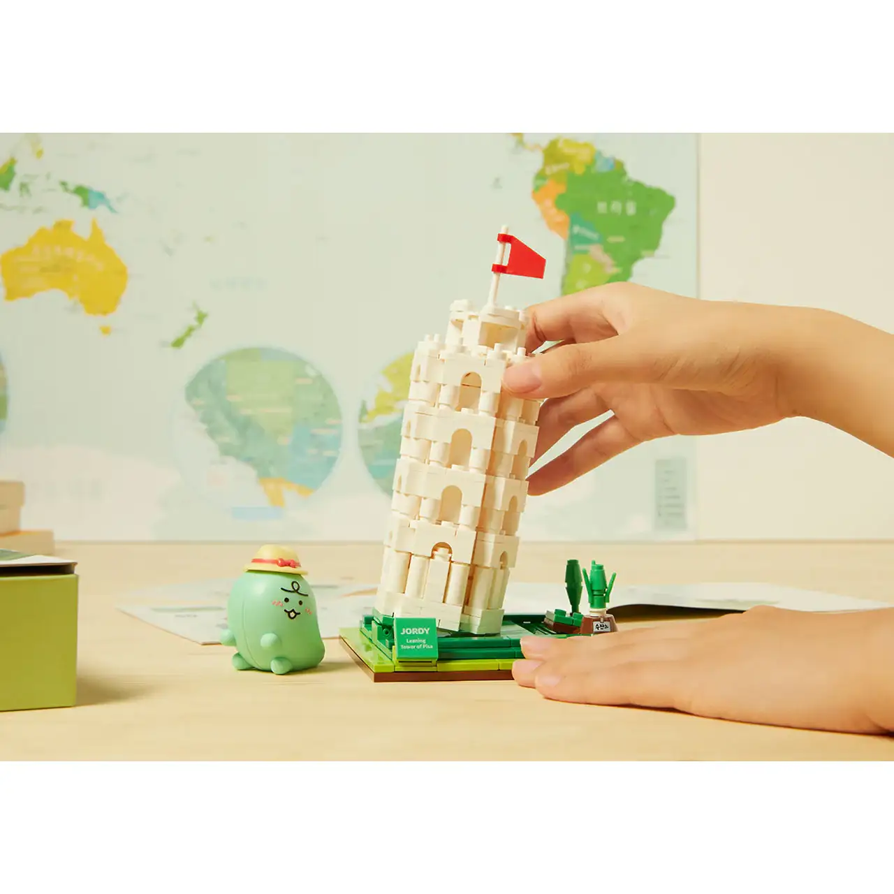 Kakao Friends - Jordy Leaning Tower of Pisa Brick Figure - Image 6