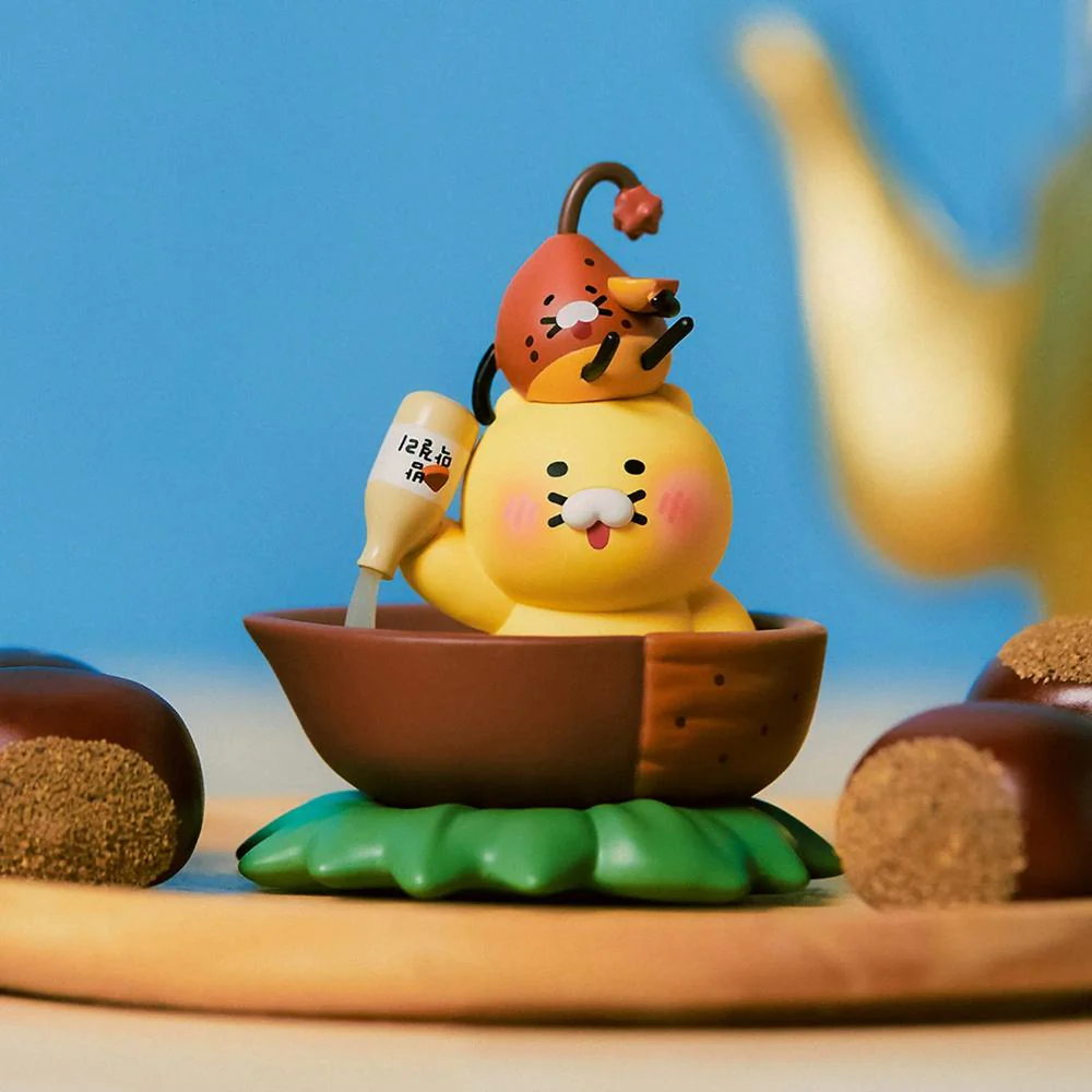 Kakao Friends - K-Food Chestnut Makgeolli Mini Figure (Choonsik) - Image 2