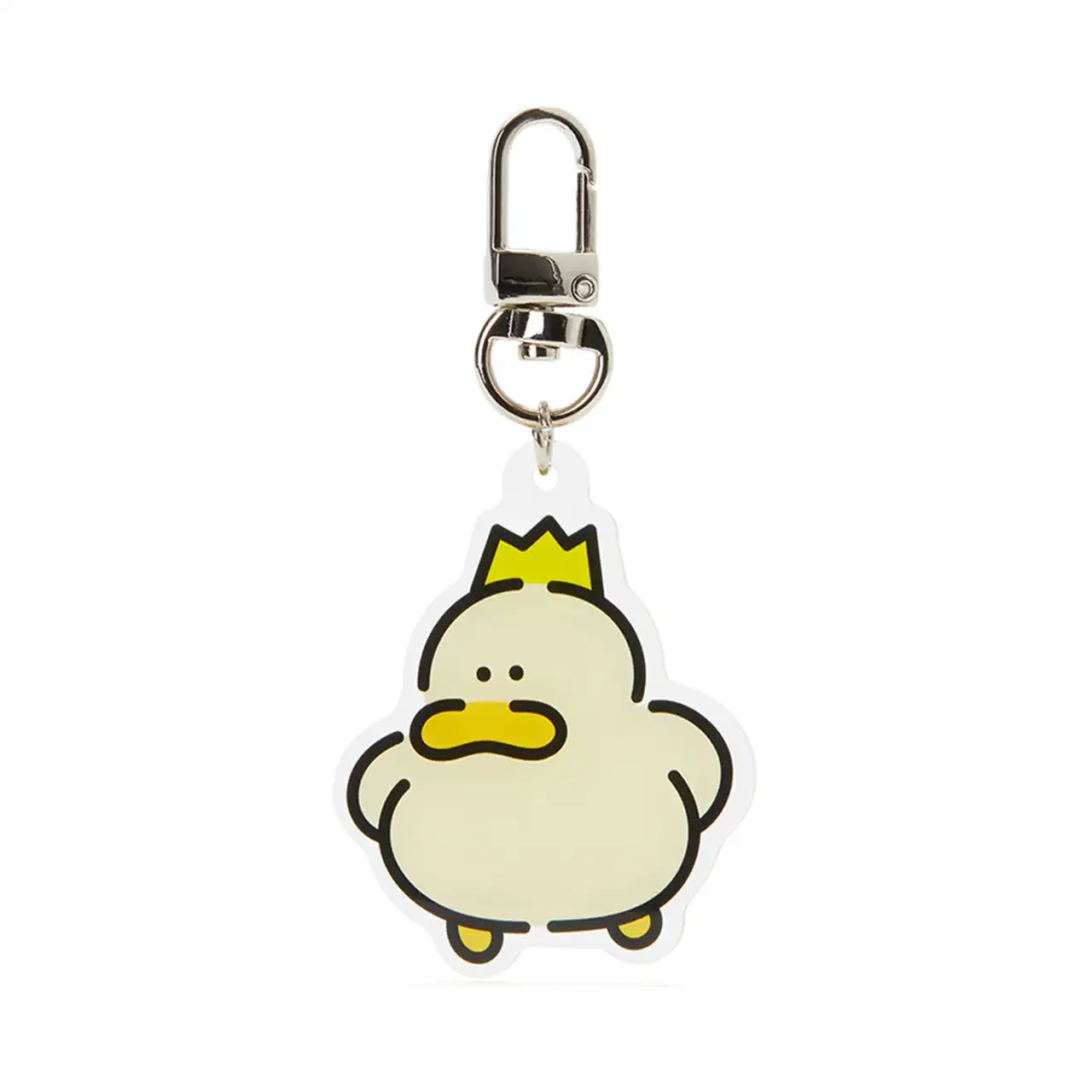 Kakao Friends - King Kim Baduck Acrylic Keyring - Image 2
