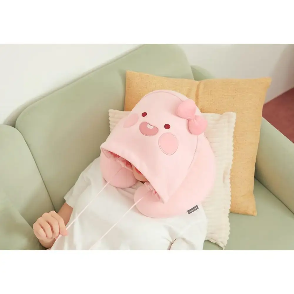 Kakao Friends - Little Friends Hooded Neck Pillow - Image 12