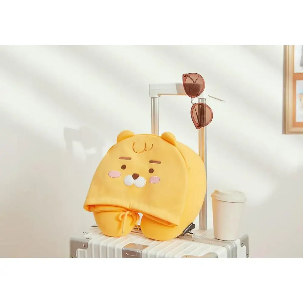 Kakao Friends - Little Friends Hooded Neck Pillow - Image 3