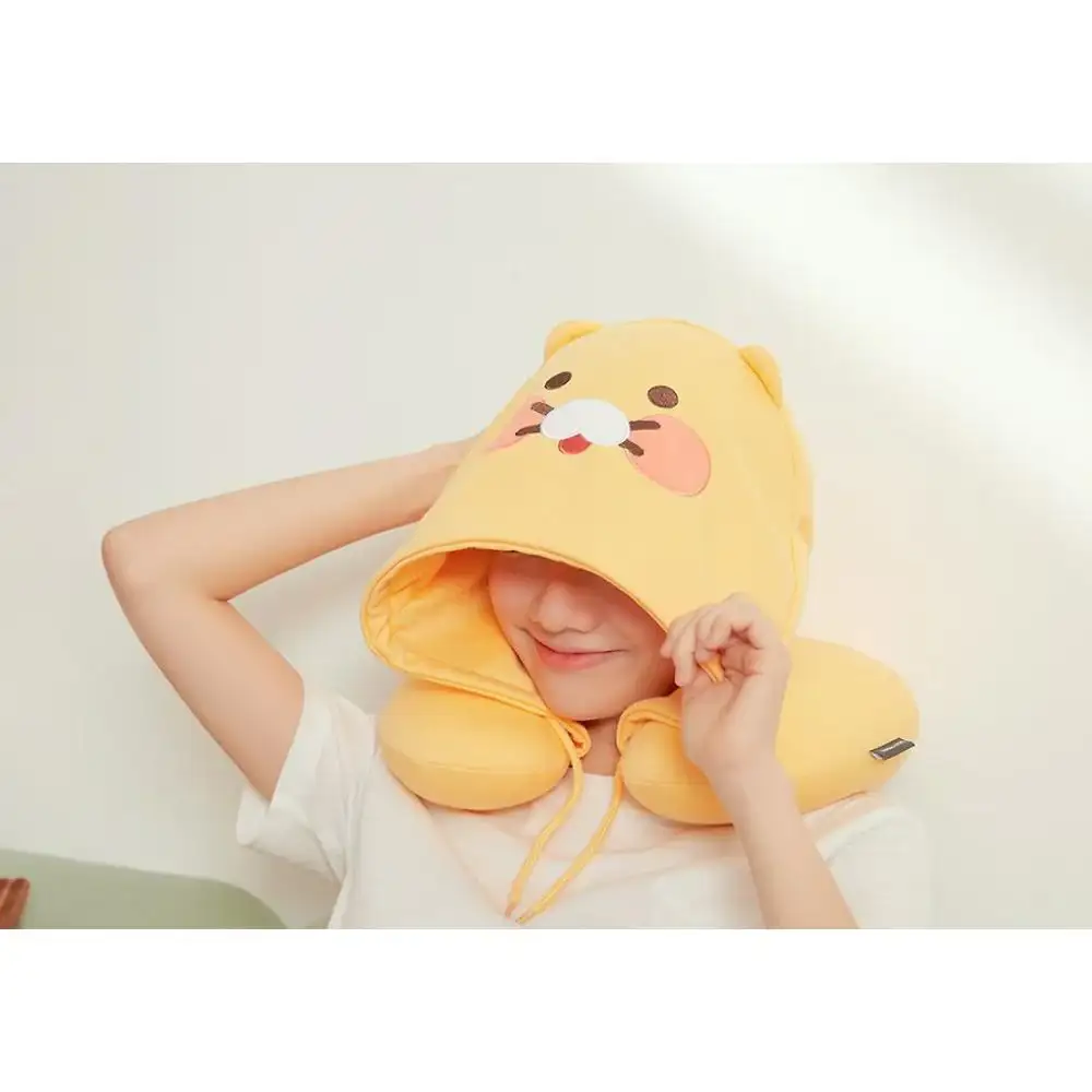 Kakao Friends - Little Friends Hooded Neck Pillow - Image 8