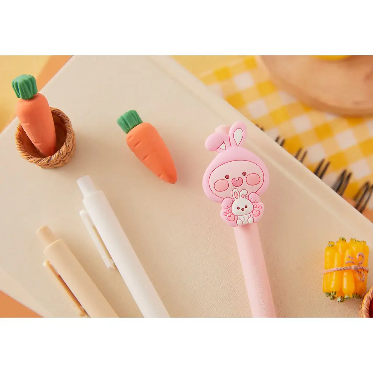 Kakao Friends - Little Friends Rabbit Gel Pen Set - Image 4