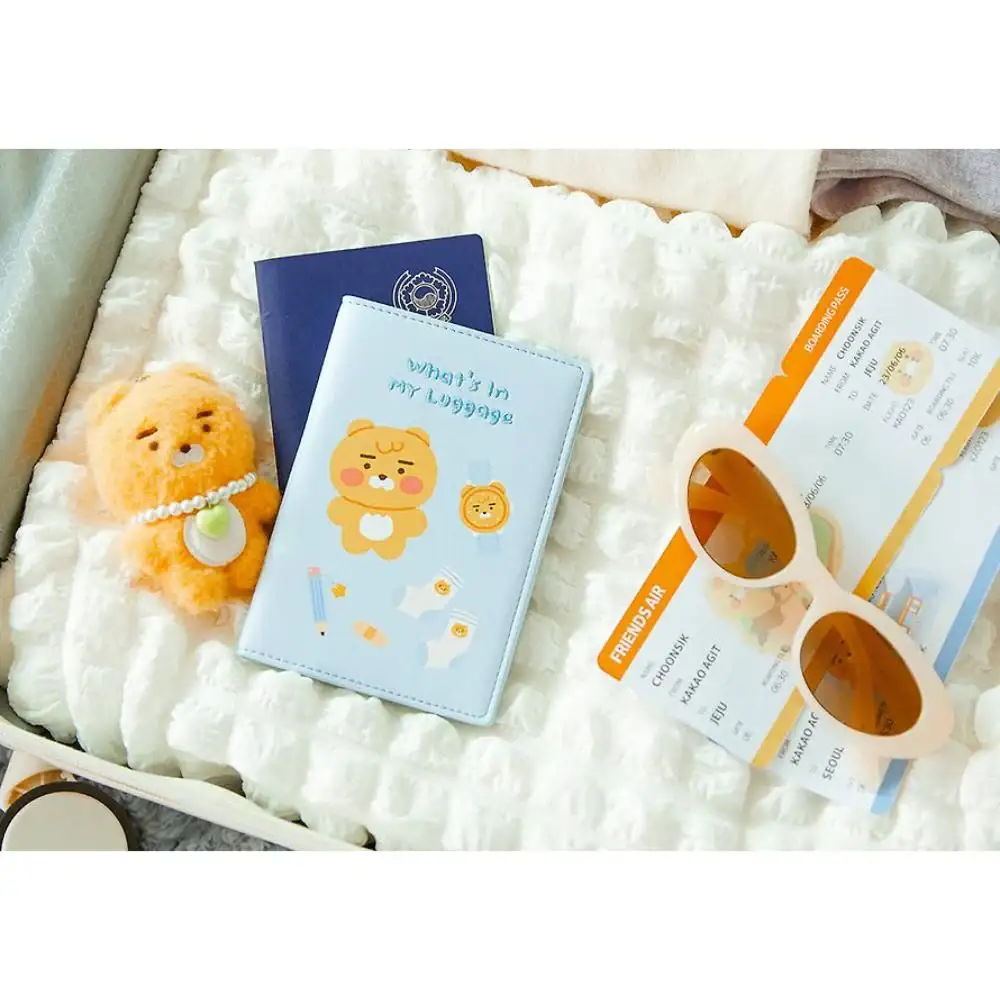Kakao Friends - Little Friends What's in My Luggage Passport Case - Image 6