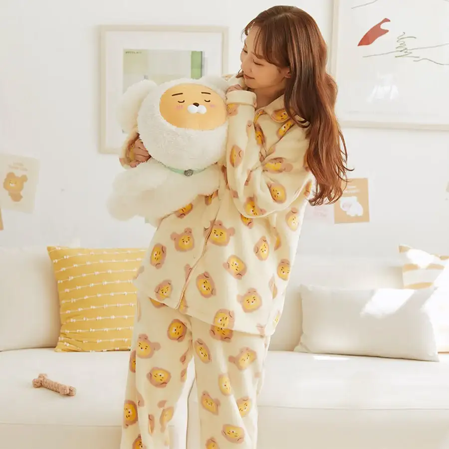 Kakao Friends - Little Puppy Club Men Pajamas Set - Image 5