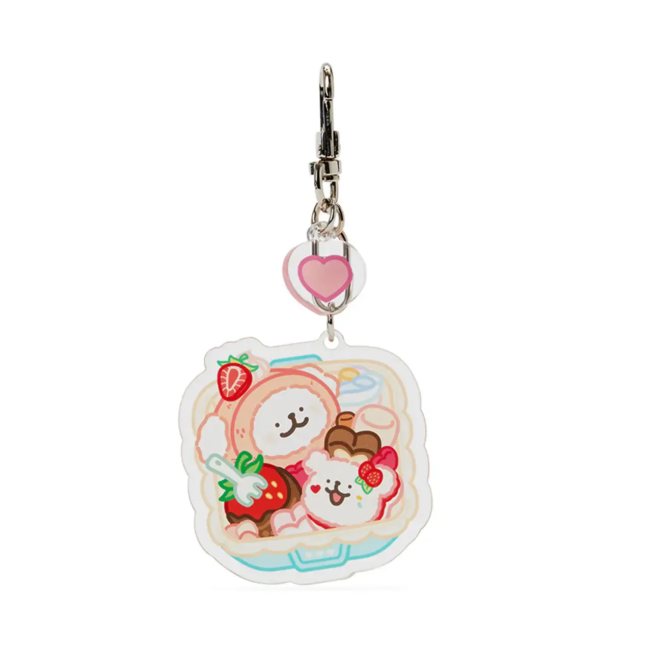 Kakao Friends - Maltese Lovely Day Acrylic Keyring Set - Image 2