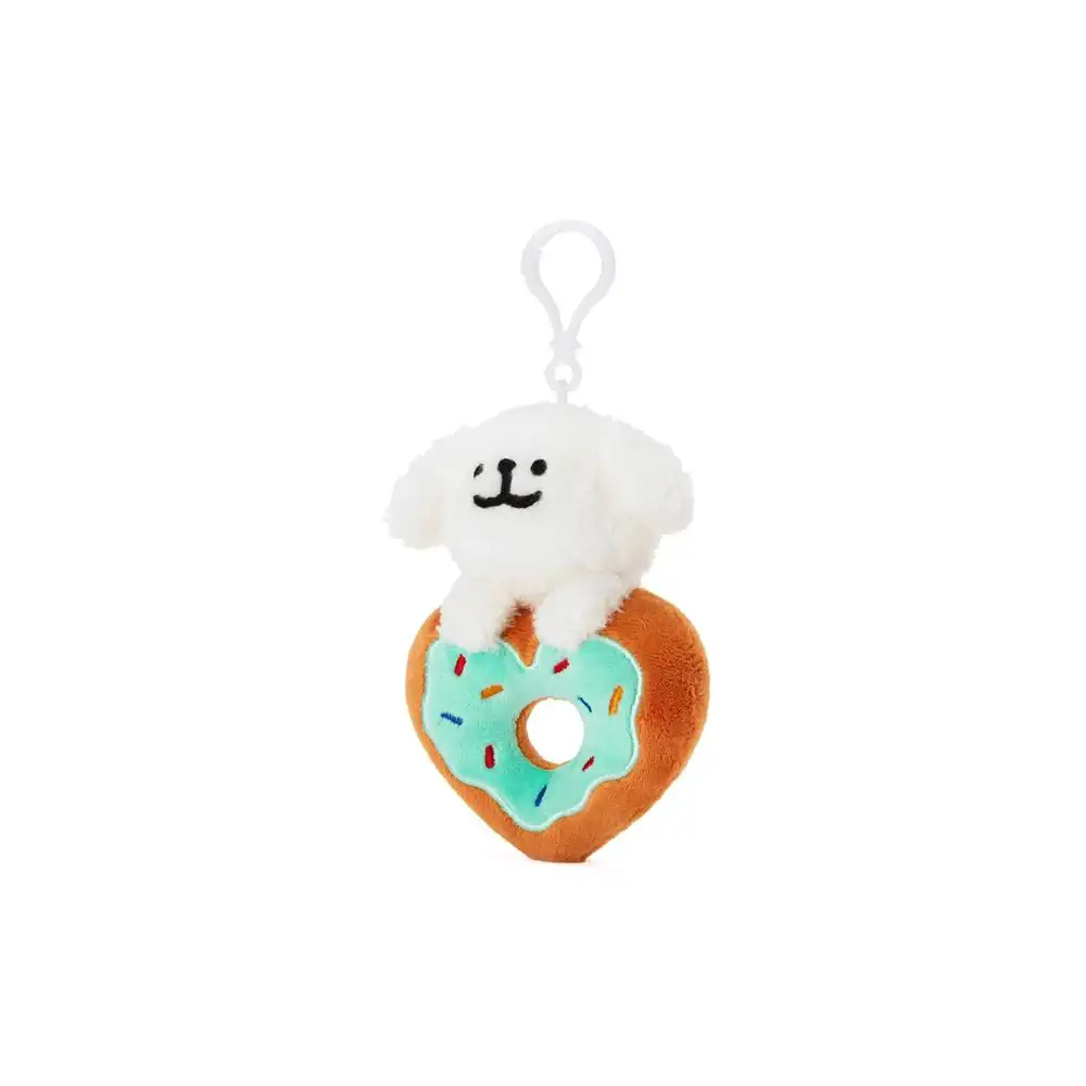 Kakao Friends - Maltese Lovely Donuts Plush Doll Keyring - Image 4