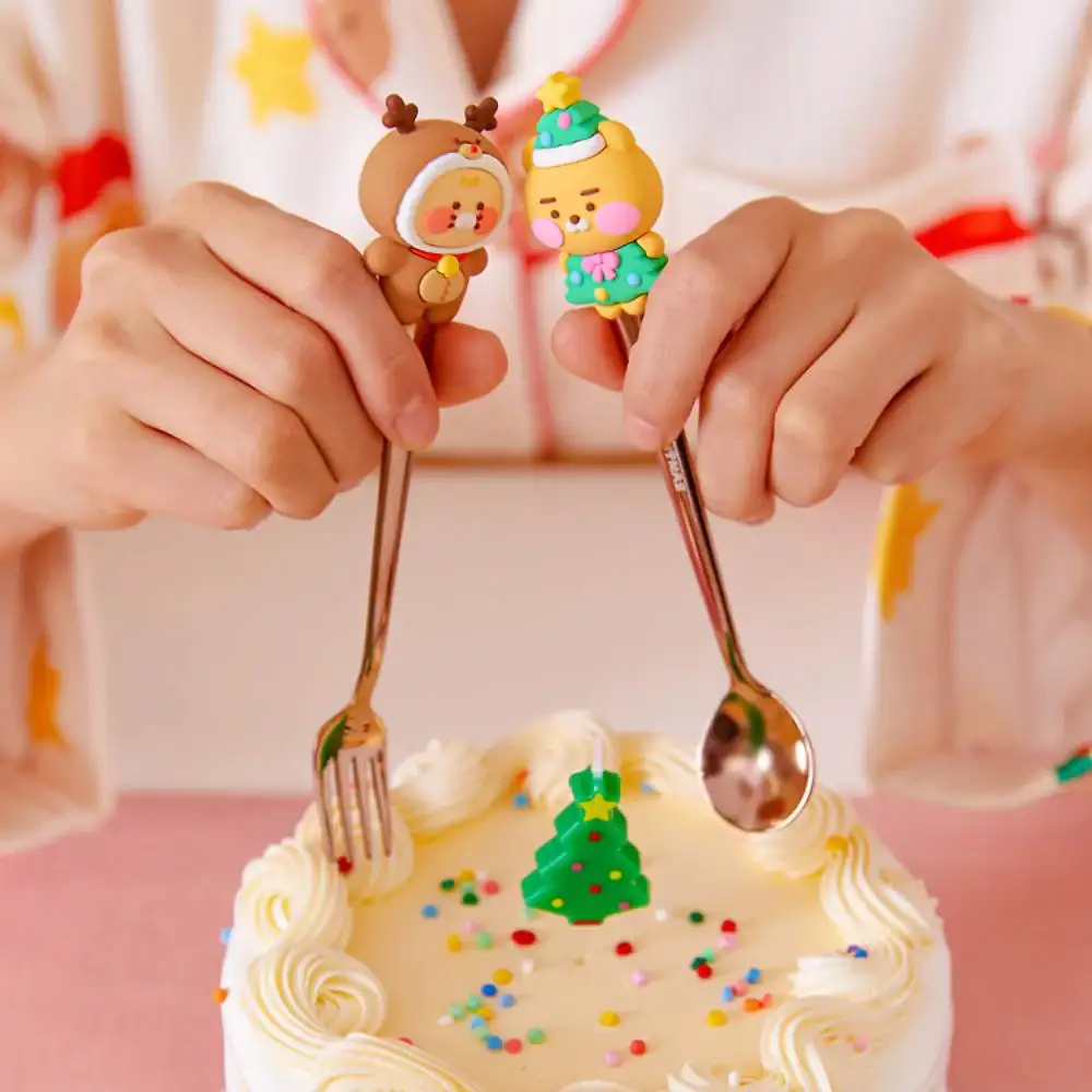 Kakao Friends - Merry Choon Christmas Cutlery Set - Image 5