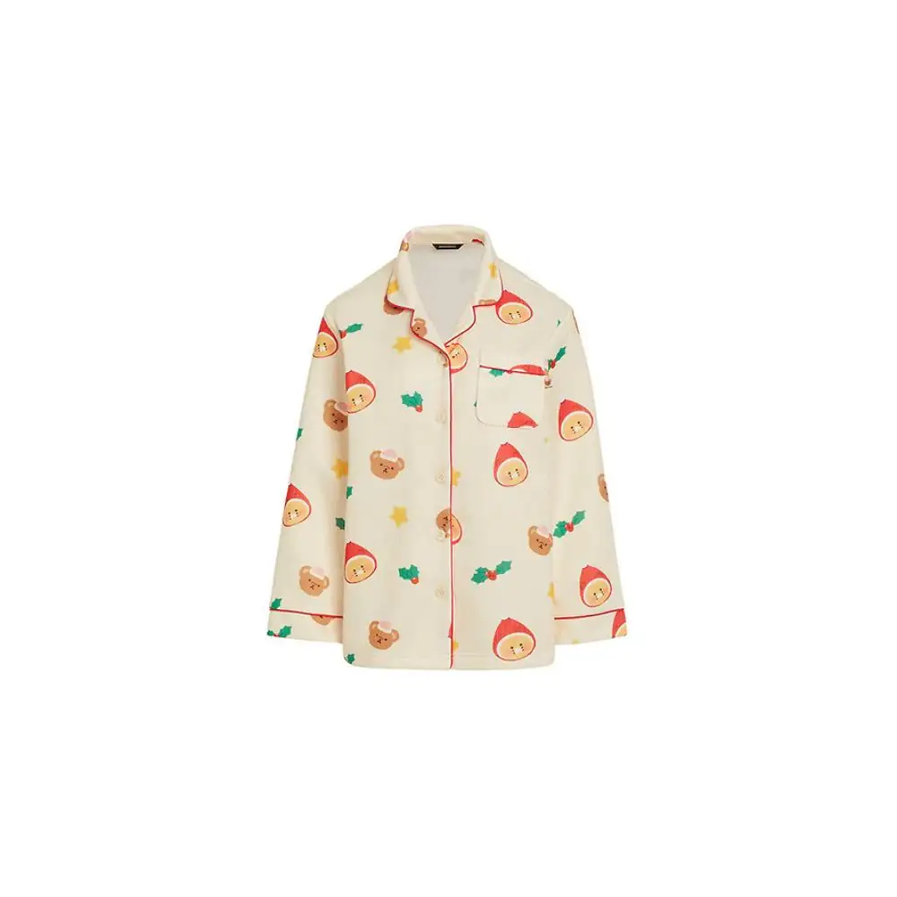 Kakao Friends - Merry Choon Christmas Quilted Pajamas Set - Image 34