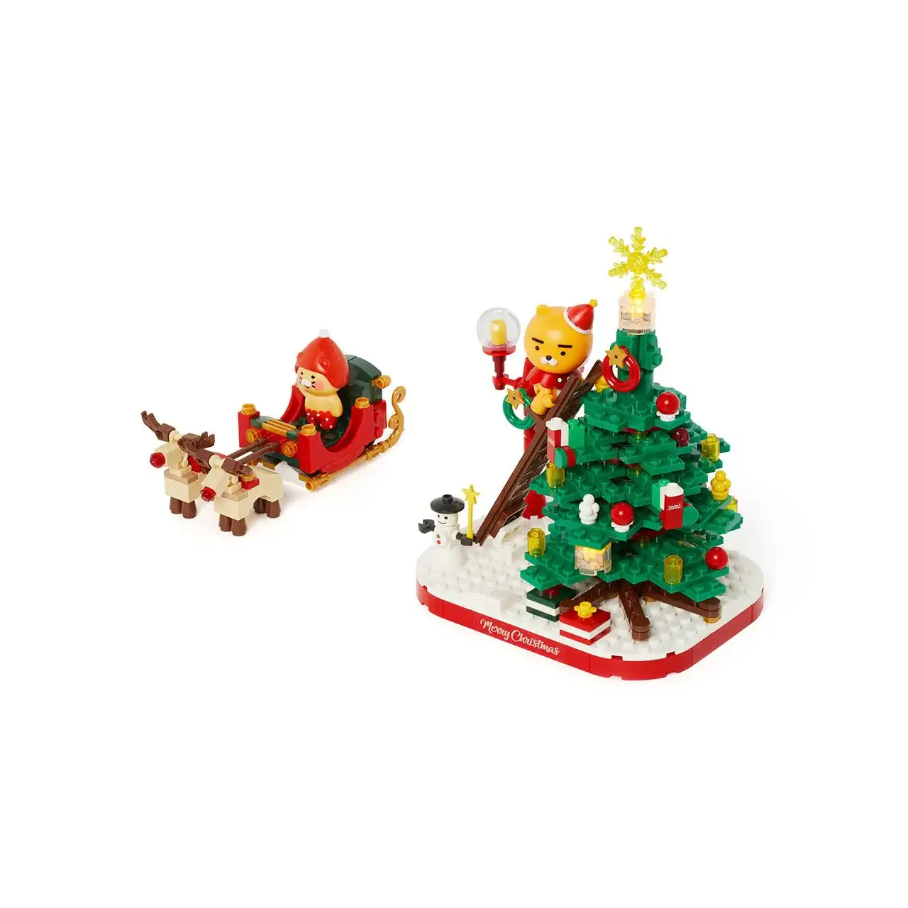Kakao Friends - My Christmas Cookie Tree Brick Figure - Image 16