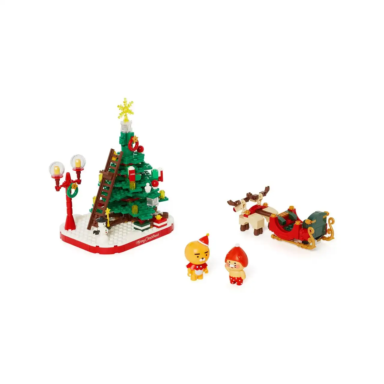 Kakao Friends - My Christmas Cookie Tree Brick Figure - Image 17