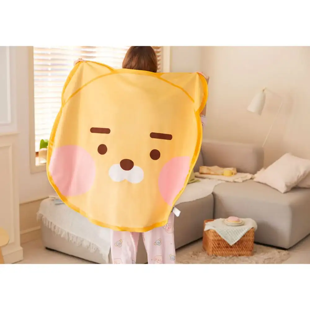 Kakao Friends - Newborn Baby Dreaming Ryan Face Blanket - Image 3