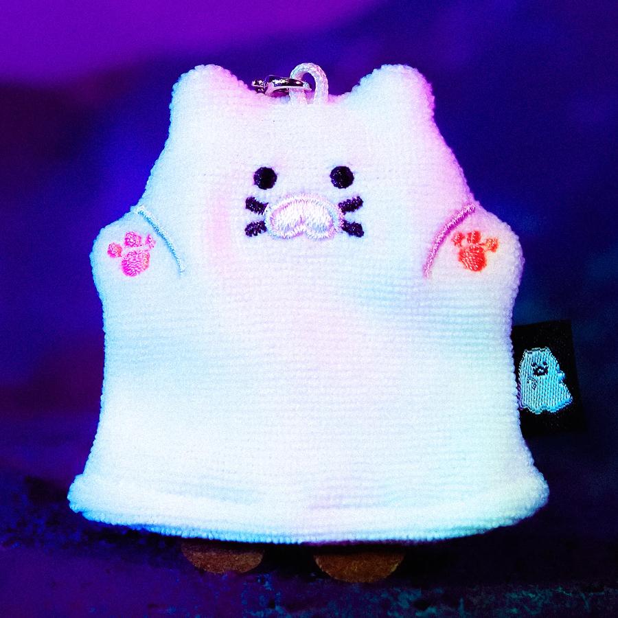 Kakao Friends - Nyangnyang Special Ghost Smartphone Cleaner Strap (Choonsik)