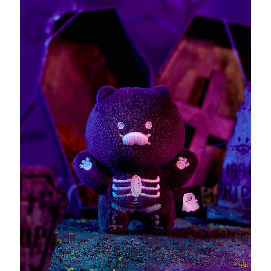 Kakao Friends - Nyangnyang Special Glow-in-the-Dark Skull Doll Keyring (Choonsik) - Image 4