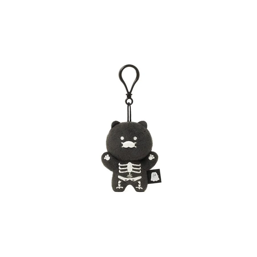 Kakao Friends - Nyangnyang Special Glow-in-the-Dark Skull Doll Keyring (Choonsik) - Image 8