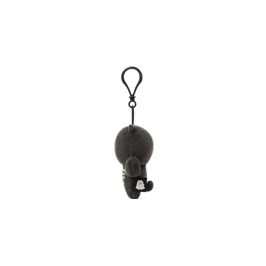 Kakao Friends - Nyangnyang Special Glow-in-the-Dark Skull Doll Keyring (Choonsik) - Image 9