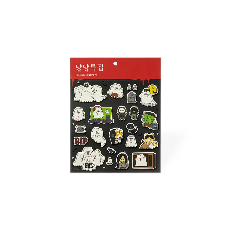 Kakao Friends - Nyangnyang Special Glow-in-the-Dark Sticker (Choonsik) - Image 8