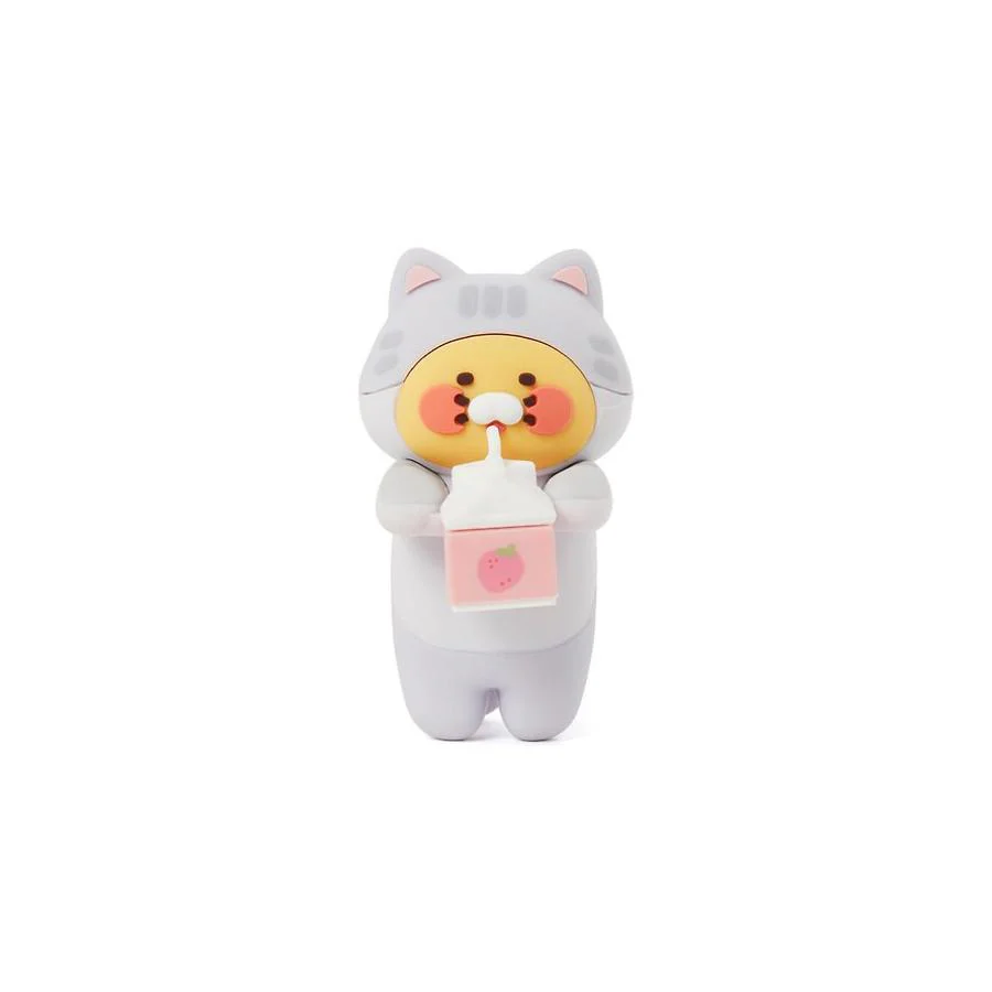 Kakao Friends - Nyangnyang Strawberry Milk Mini Deco Figure (Choonsik) - Image 4