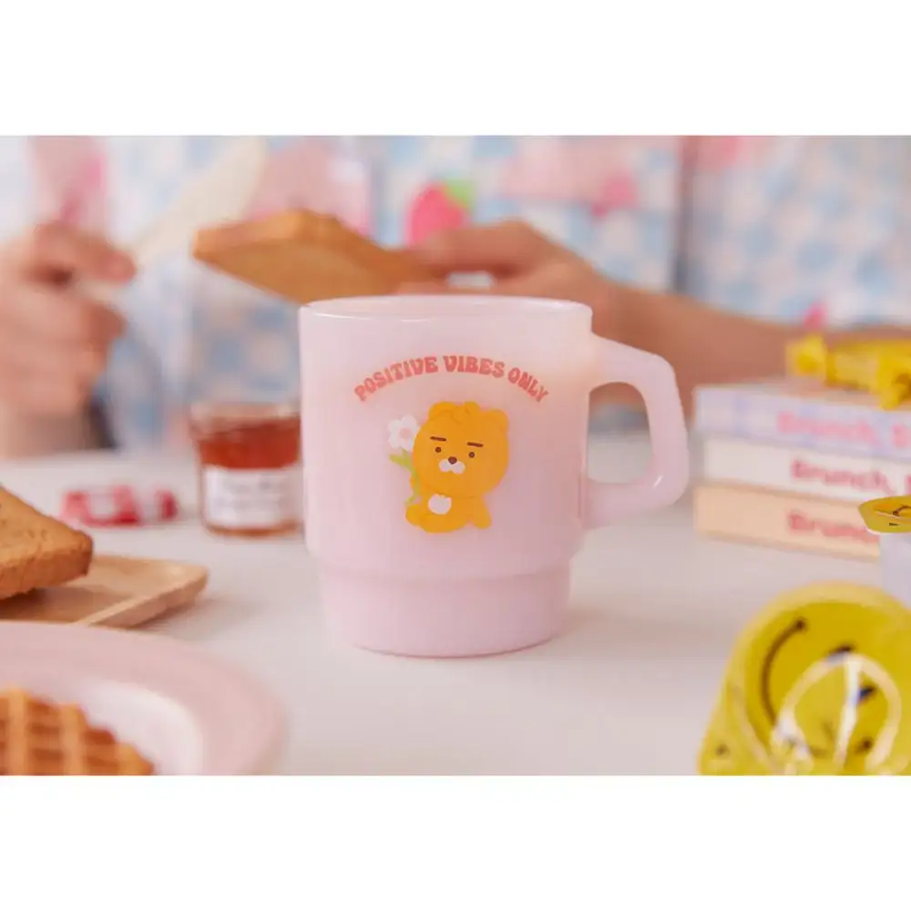Kakao Friends - Oh Happeach Day Milk Glass - Image 15
