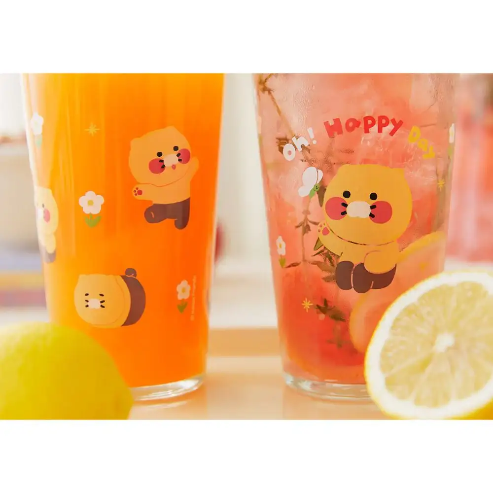 Kakao Friends - Oh Happy Day Choonsik Glass Cup Set - Image 6