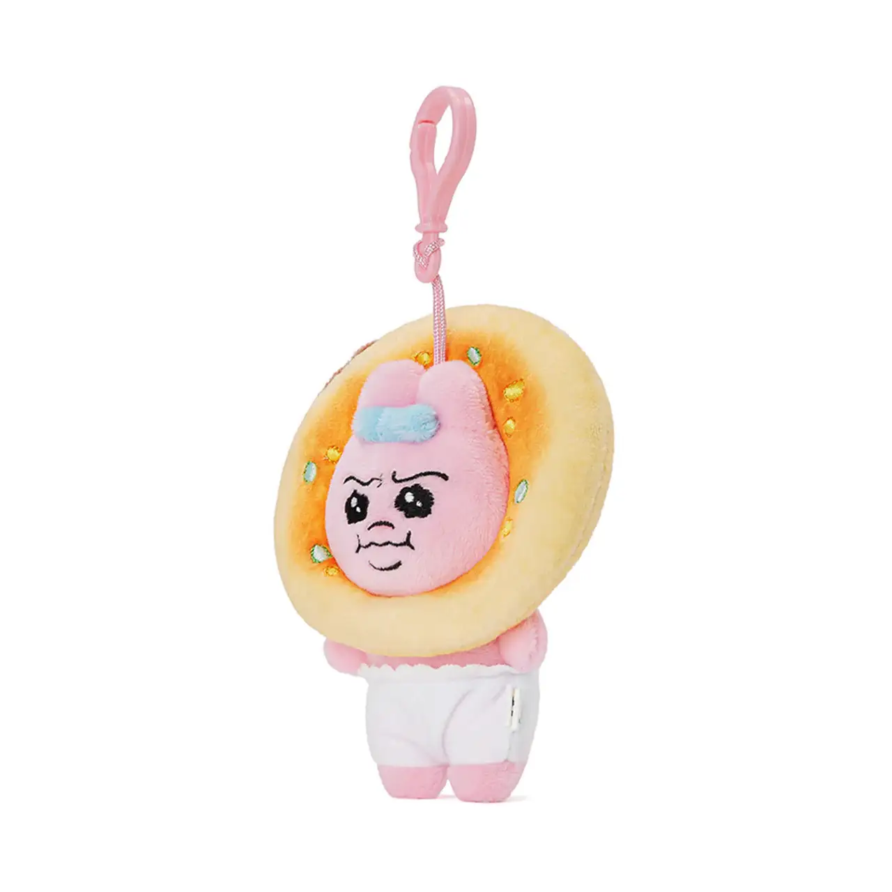 Kakao Friends - Panchu Punkyu Rabbit Hotteok Doll Keyring - Image 3