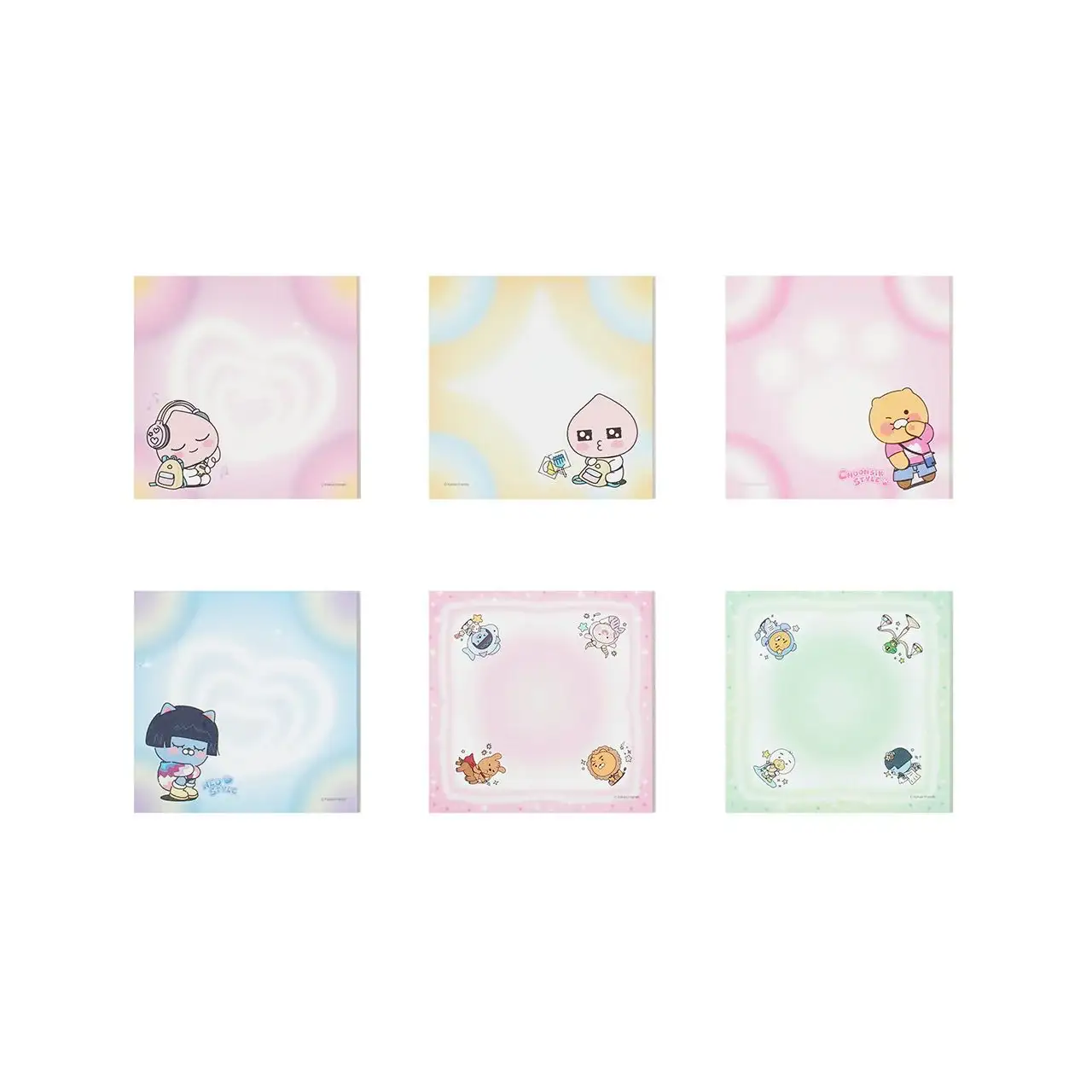 Kakao Friends - Paper Rice Cake Memopad - Image 2
