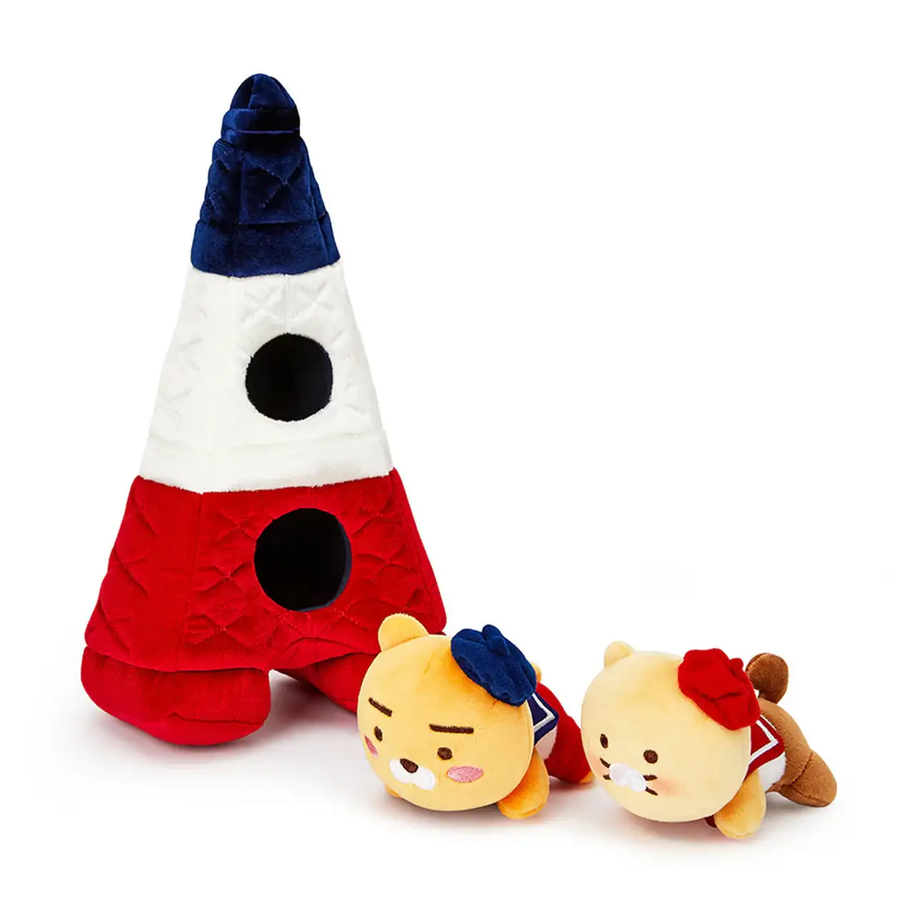 Kakao Friends - Paris Edition Eiffel Tower Plush Doll Set - Image 4