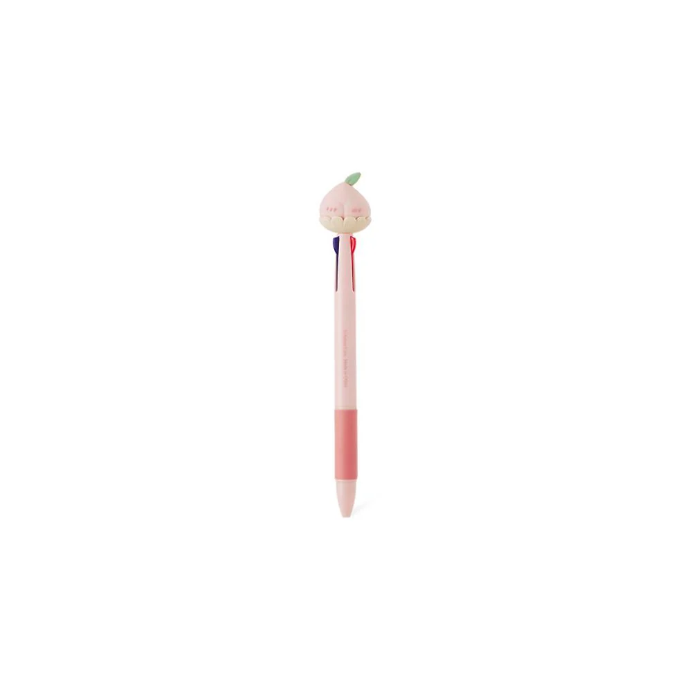 Kakao Friends - Peach Fresh 3-Color Ballpoint Pen (Little Apeach) - Image 9