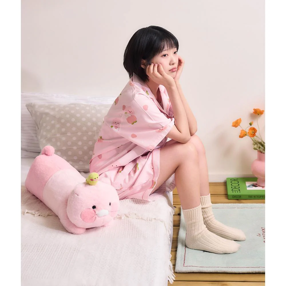Kakao Friends - Peach Fresh Pink Pillow (Choonsik) - Image 11