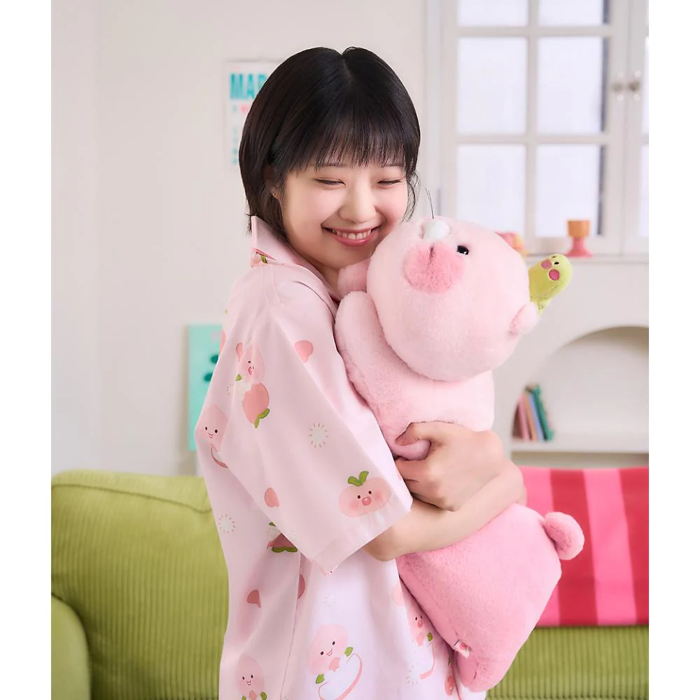 Kakao Friends - Peach Fresh Pink Pillow (Choonsik) - Image 9