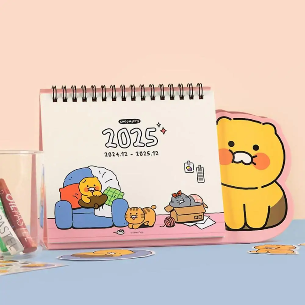 Kakao Friends - Peeping Choonsik 2025 Desk Calendar - Image 4