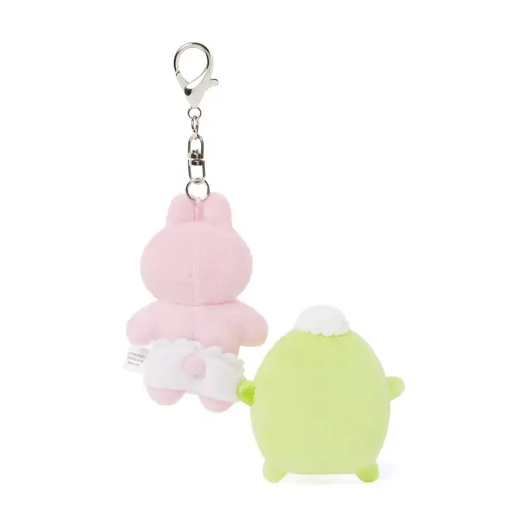Kakao Friends - Punkyu Rabbit Hair Loss Kappa Friends Keyring - Image 2
