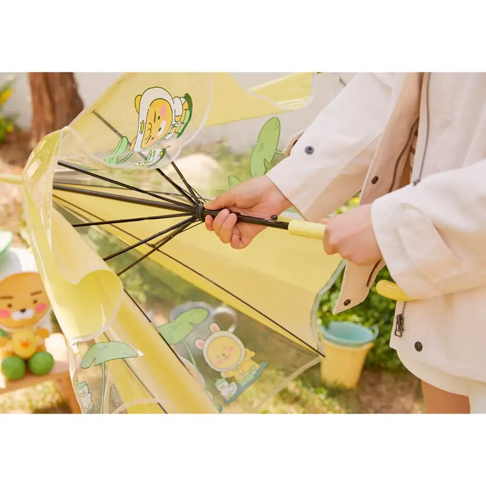 Kakao Friends - Rainy Garden Transparent Umbrella - Image 13