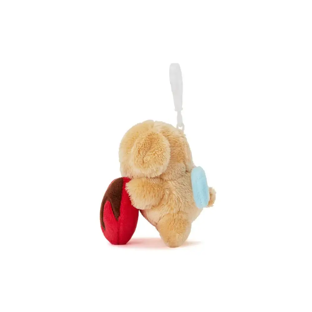 Kakao Friends - Retriever Angel Heart Plush Doll Keyring - Image 4